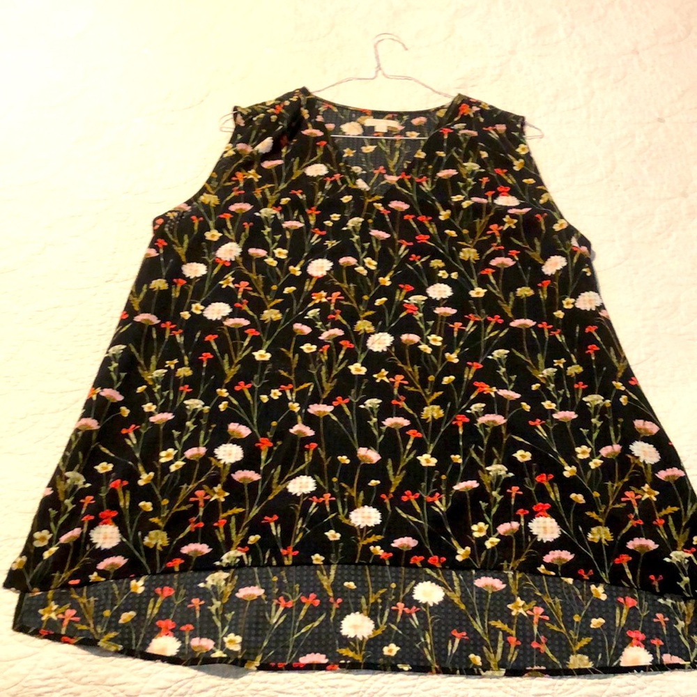 NWOT 14th & Union Sleeveless Blouse - Picture 1 of 6